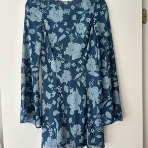 Stone Cold Fox Blue Floral Dress